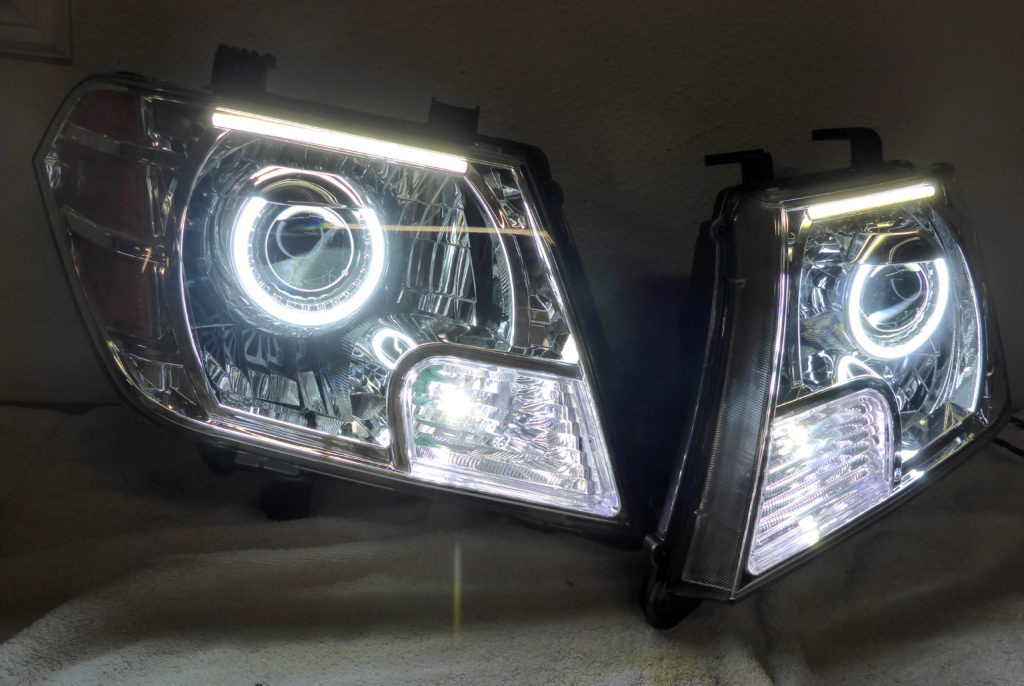 2013 Nissan Frontier Custom Headlights Tampa
