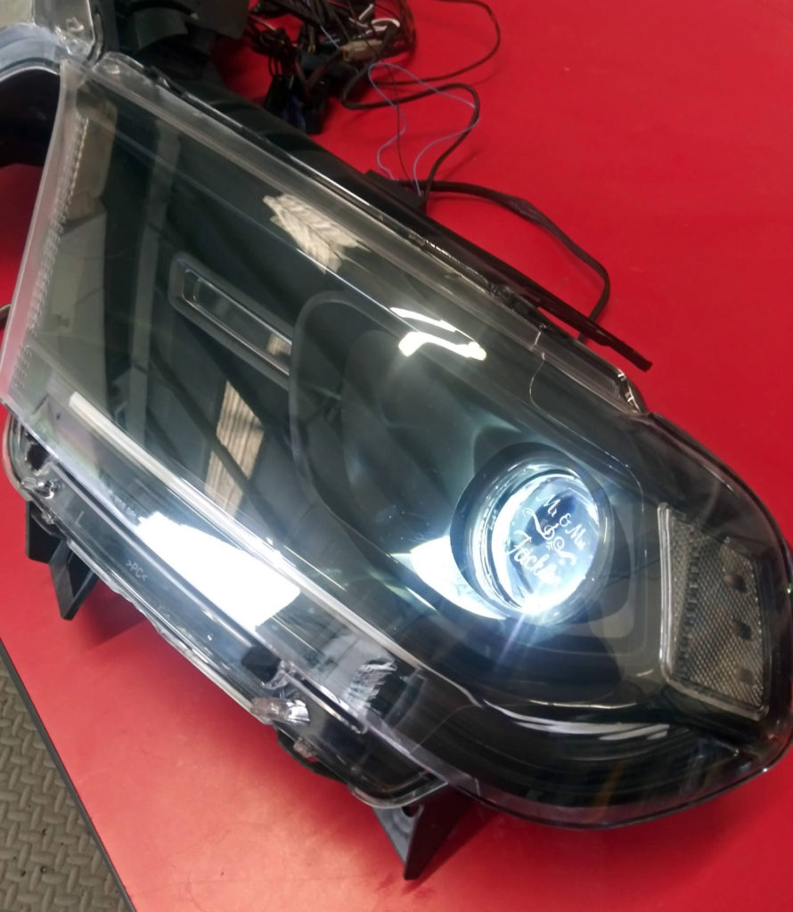 2017 Dodge Durango custom headlights