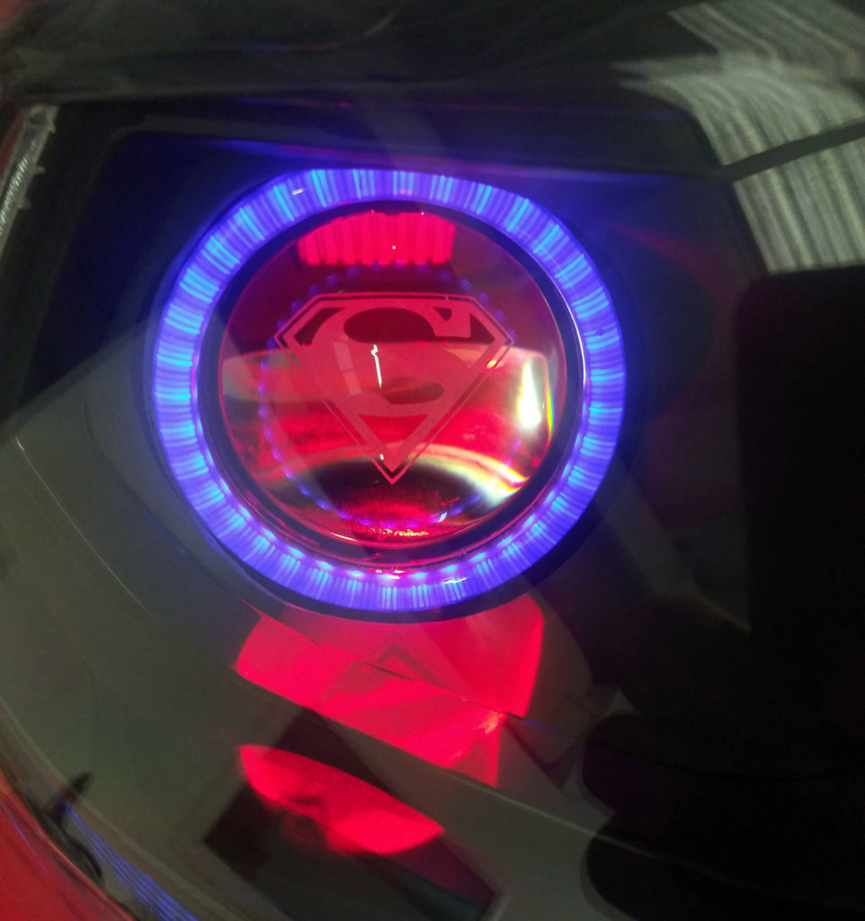 2017 Dodge Durango custom headlights
