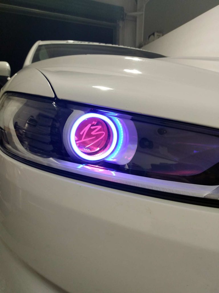 2014 Ford Fusion Custom Headlights Keystone