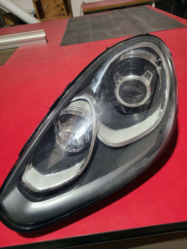 2016 Porsche Cayenne Custom Headlight Restoration